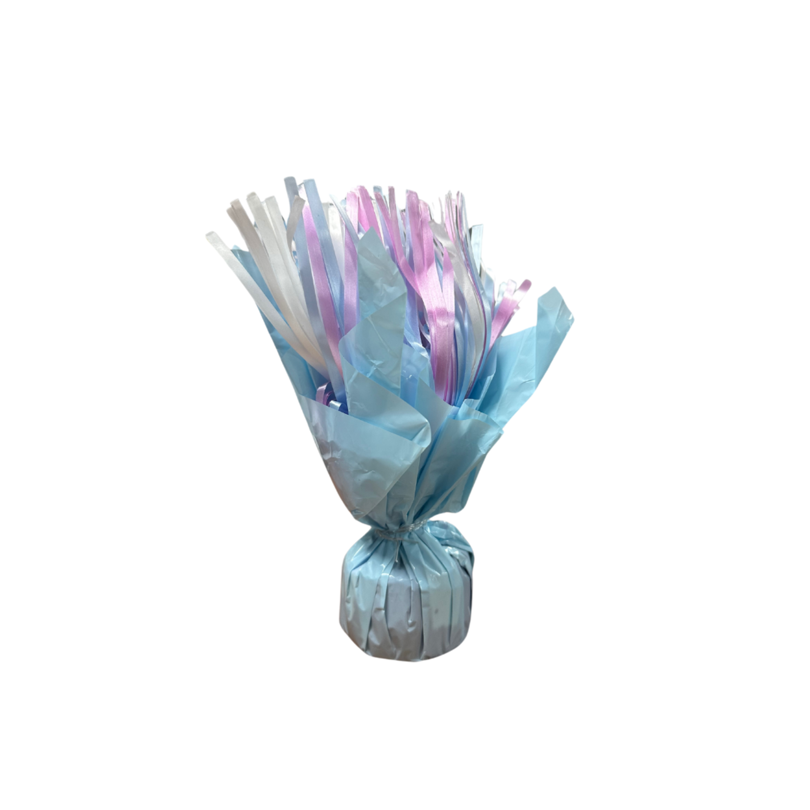 Baby Blue Pom Pom Balloon Weight