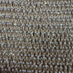 Polyester Spandex Mesh with AB Stones - Gold