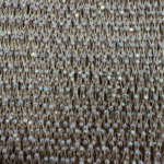Polyester Spandex Mesh with AB Stones - Gold
