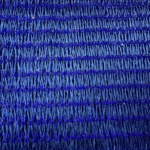 Polyester Spandex Mesh with AB Stones - Royal Blue