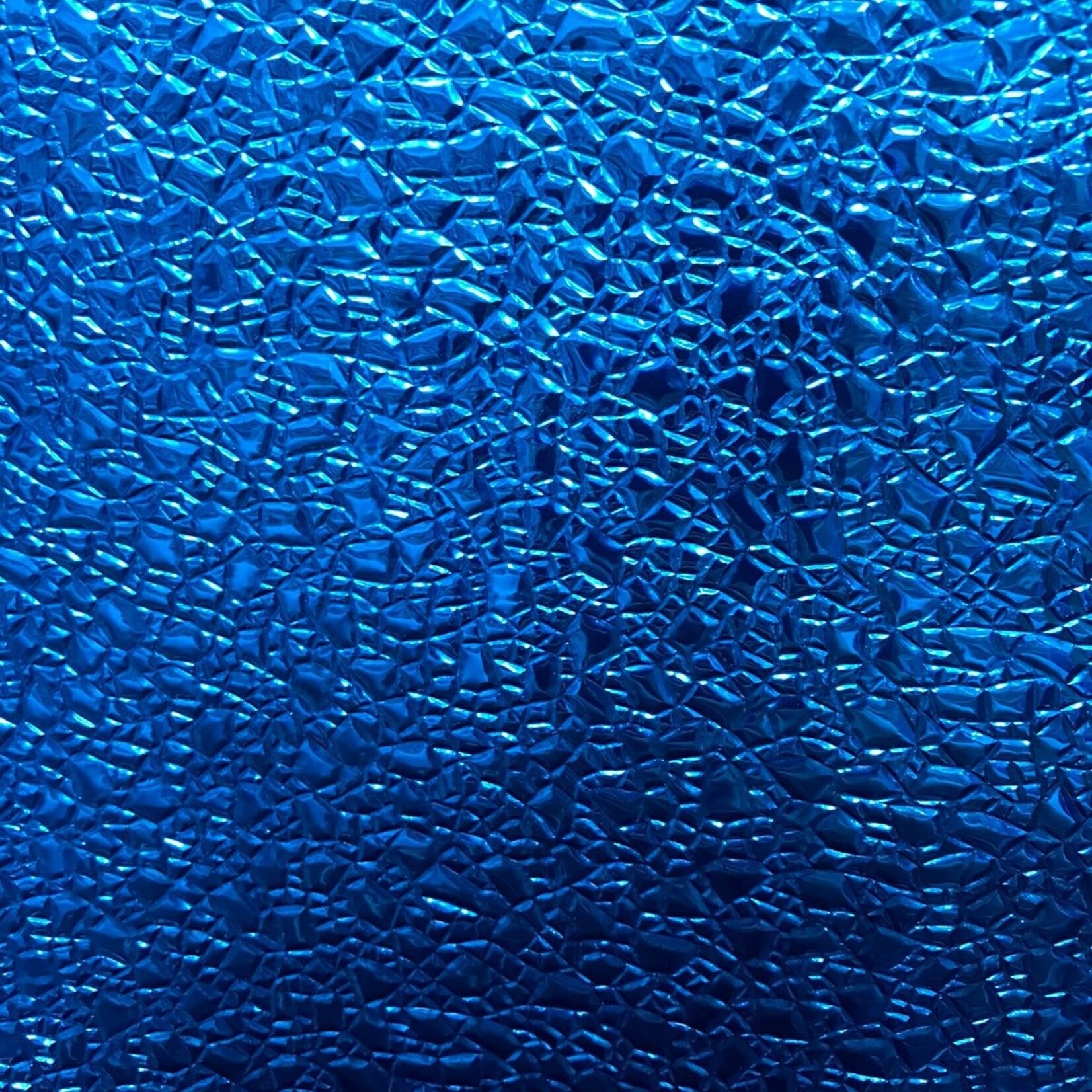 Cracked Ice (Foil) 48 - 50 Inches Blue (Royal)