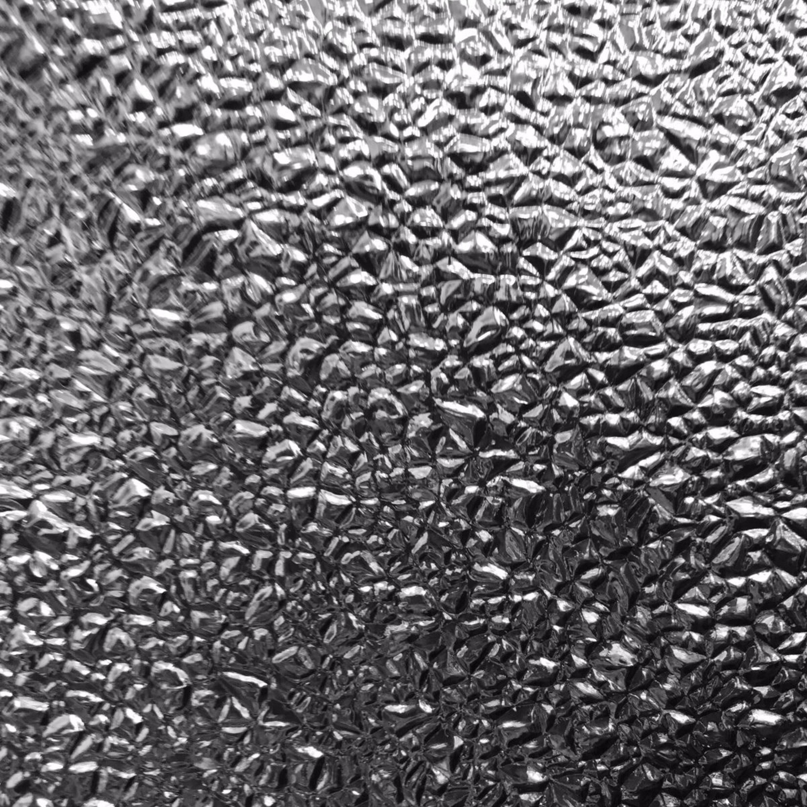 Cracked Ice (Foil) 48 - 50 Inches Silver