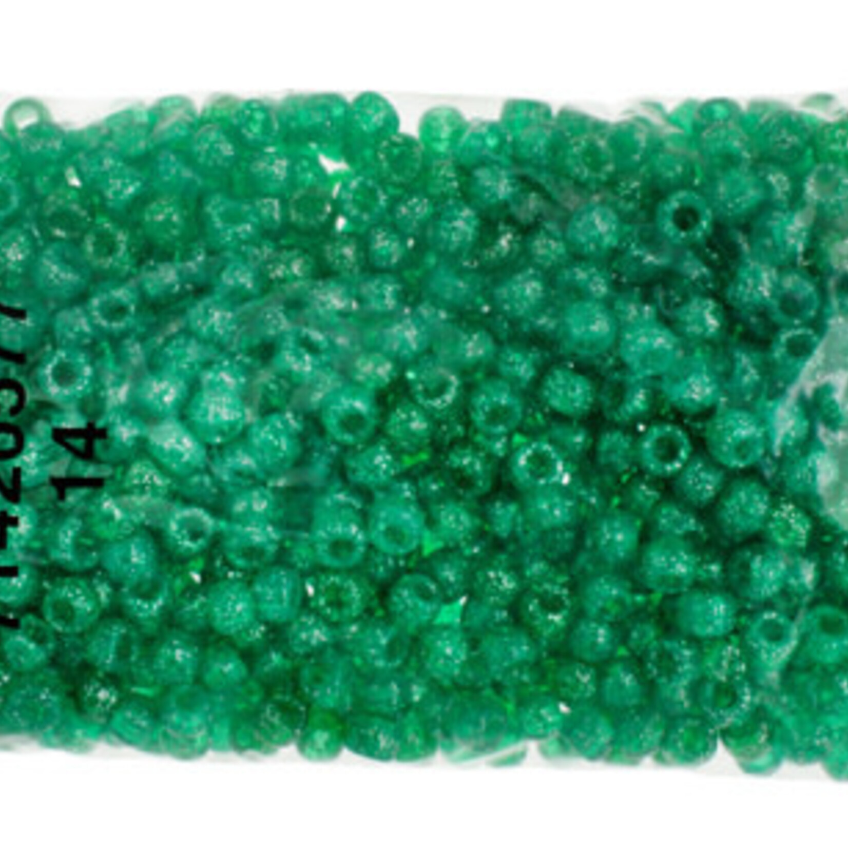 Crowbeads 9mm (1000pcs)  Emerald Sparkle