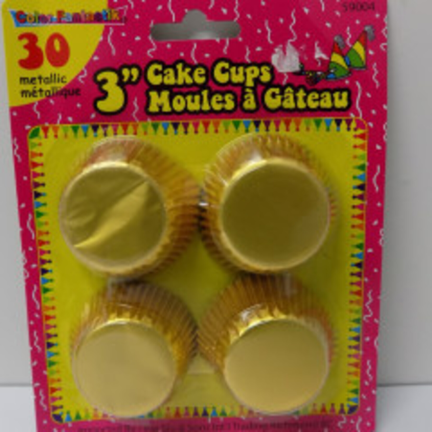 Colored Cake Cups 3 Inches