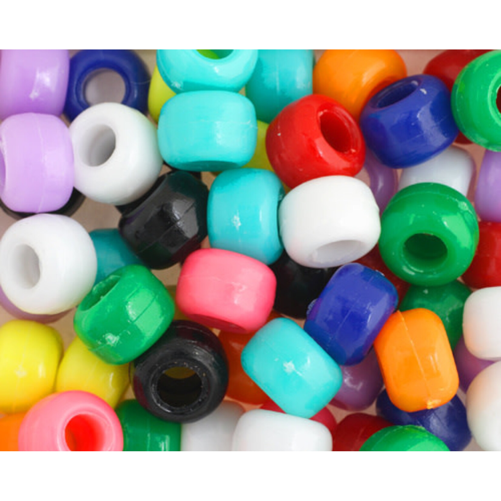 Crowbeads 9mm (60pcs) Multi-Color Opaque