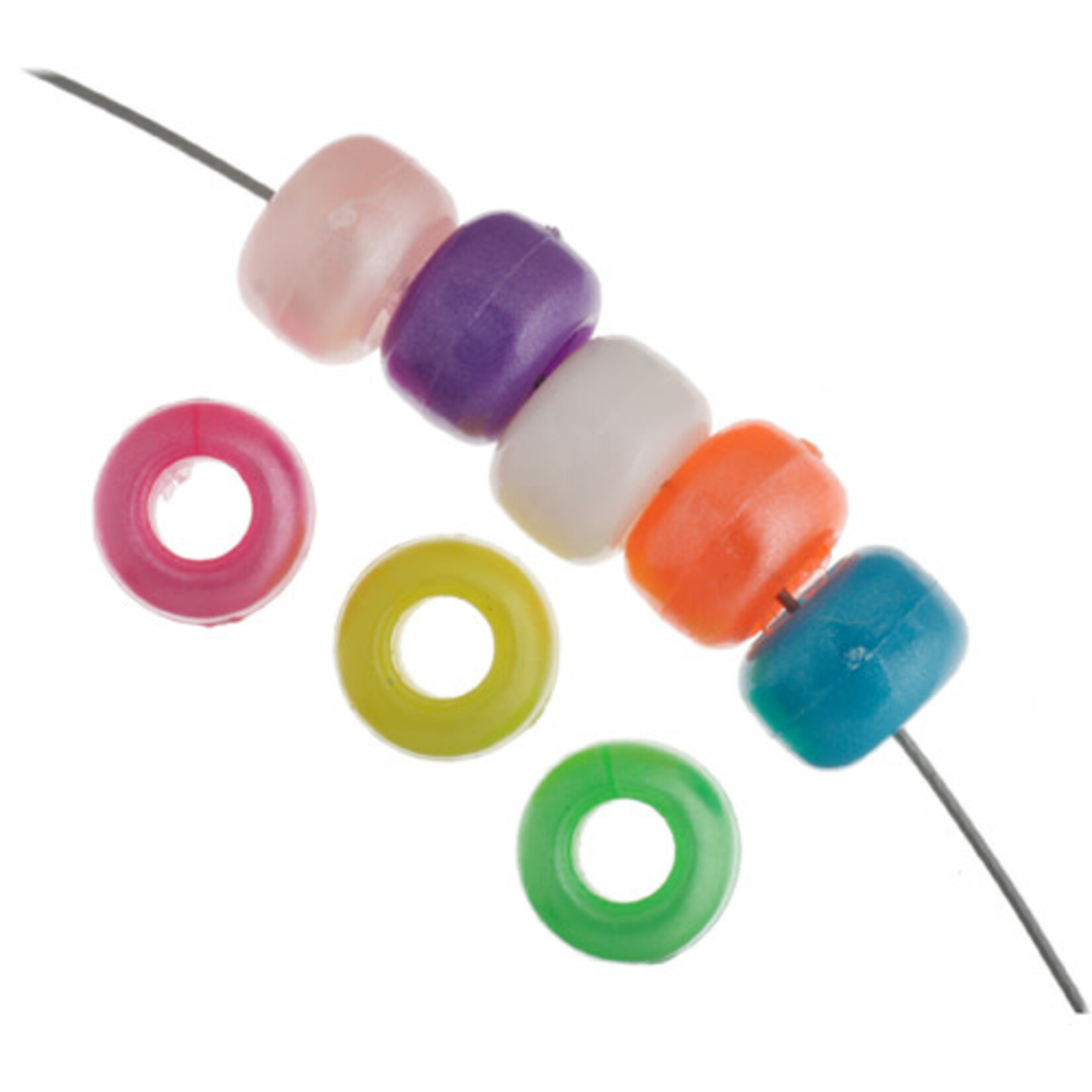 Crowbeads 9mm (60pcs) Multi-Color Pearl