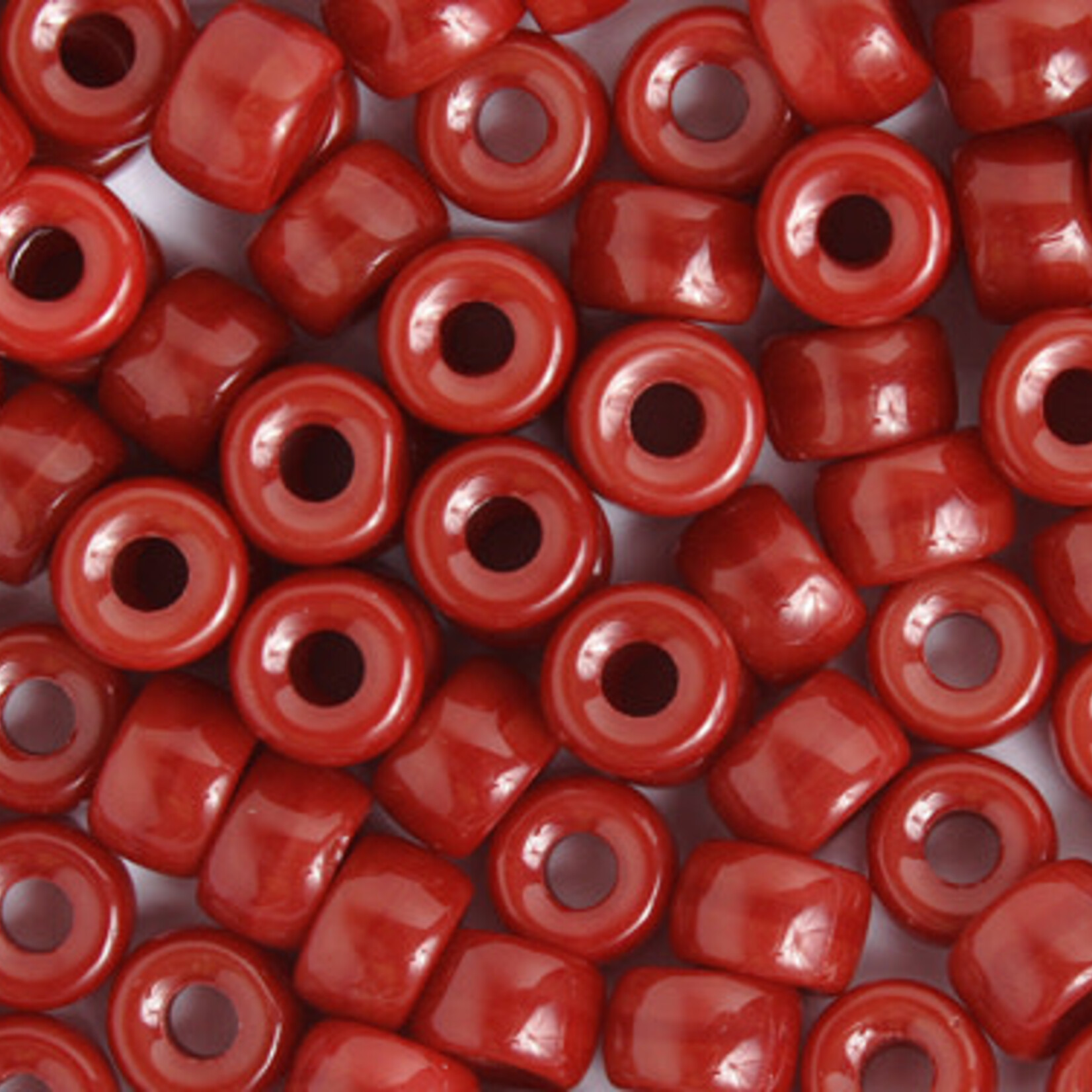 Crowbeads 9mm (60pcs) Wine (Dark Red) Opaque