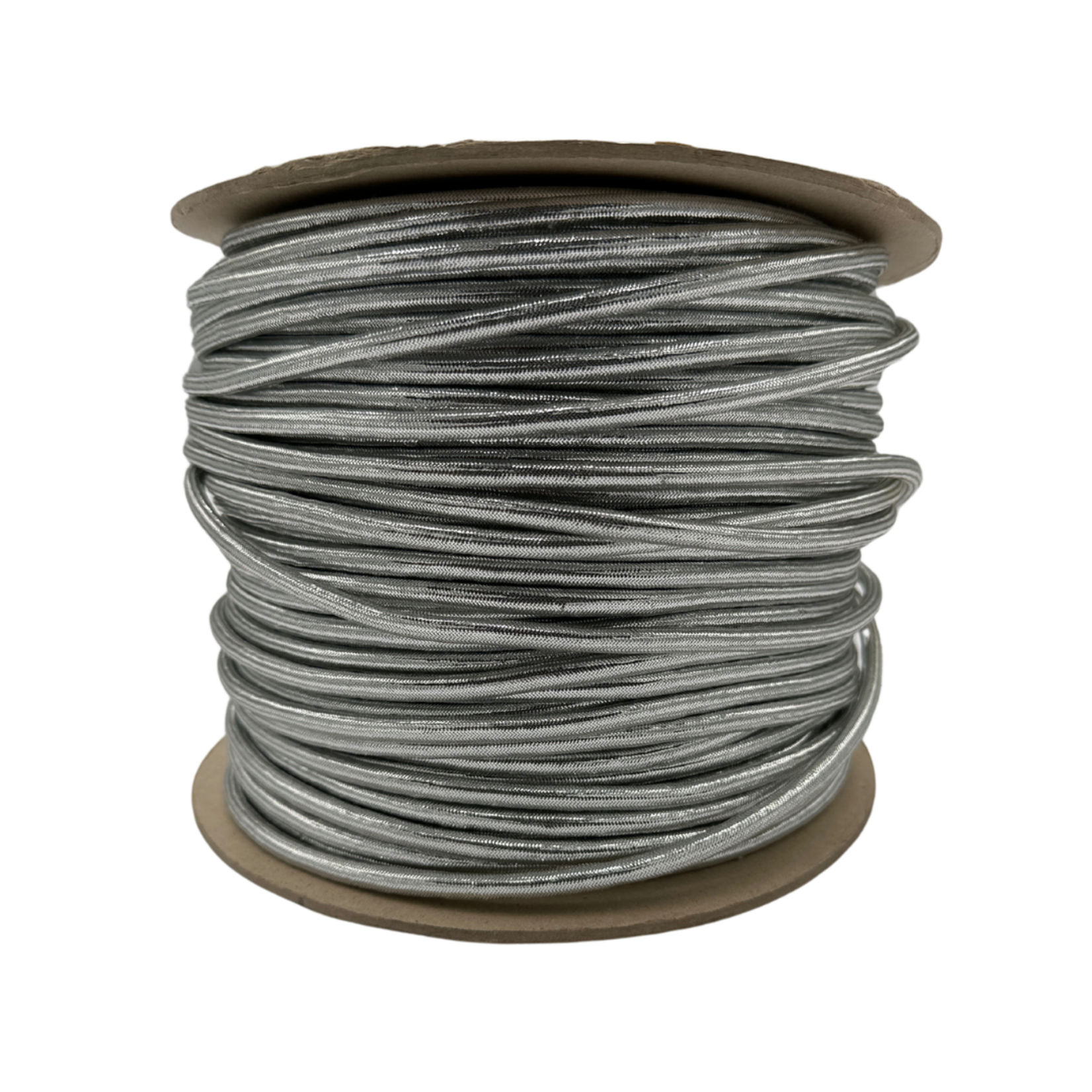 6095 Metallic Yarn Cord Silver Roll (144yds)