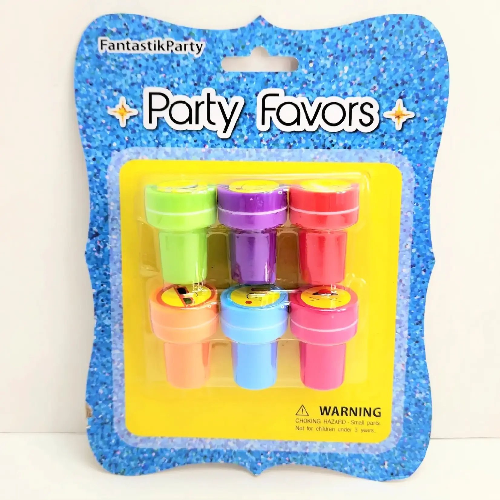 6pcs Party Favors Character Stamps