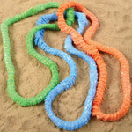 2 Tone Hawaiian Leis Assorted 34 Inches (Pack)