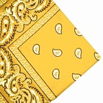 Bandana Paisley Patterned Golden Yellow