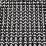 Crystal Lane Rhinestone Banding 10Yds 1Row SS12 Black Casing - Hemalite