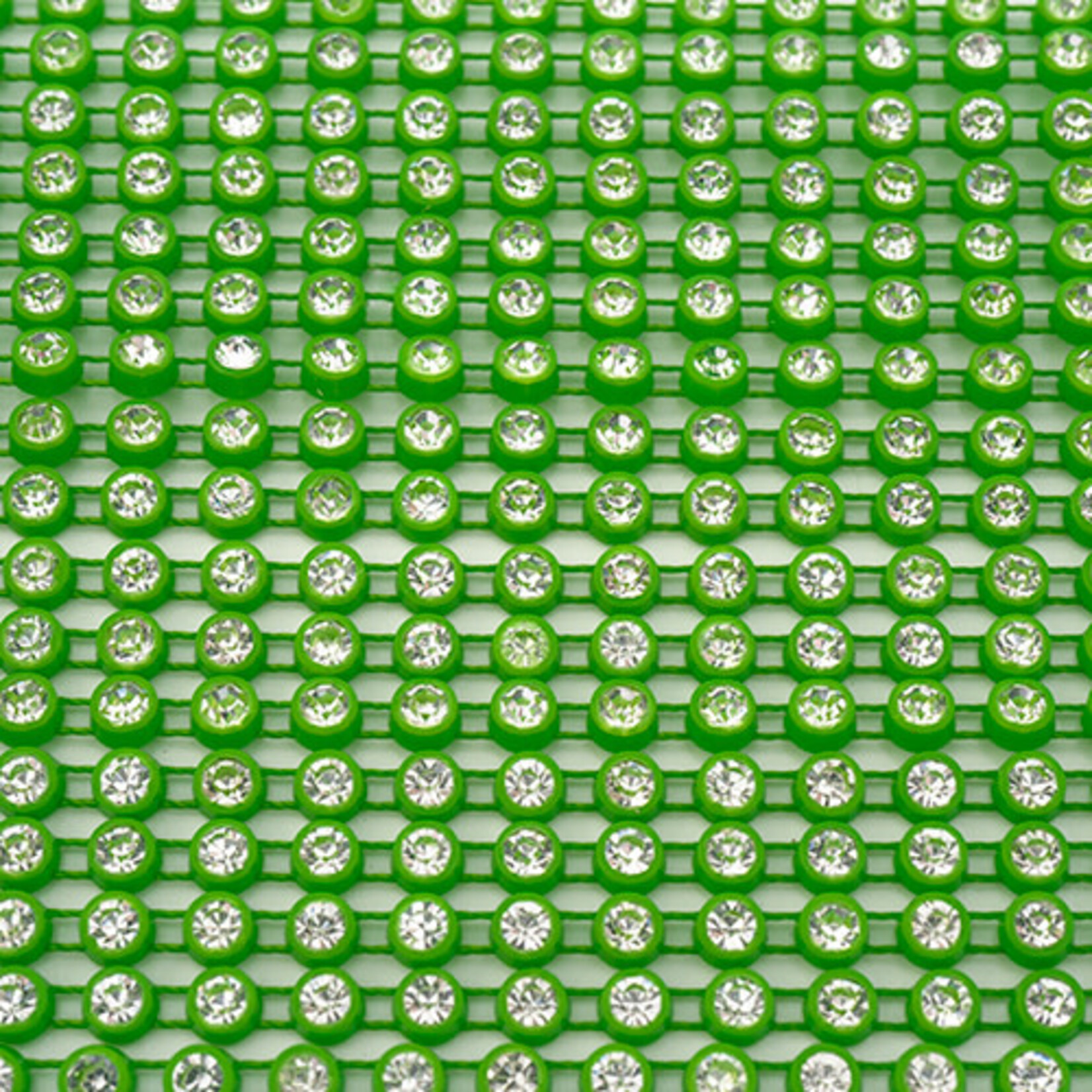 Crystal Lane Rhinestone Banding 10Yds 1Row SS12 Mint Casing - Crystal