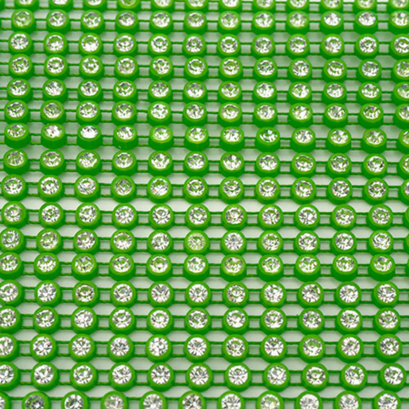 Crystal Lane Rhinestone Banding 10Yds 1Row SS12 Mint Casing - Crystal