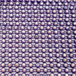 Crystal Lane Rhinestone Banding 10Yds 1Row SS12 Purple Casing - Crystal AB