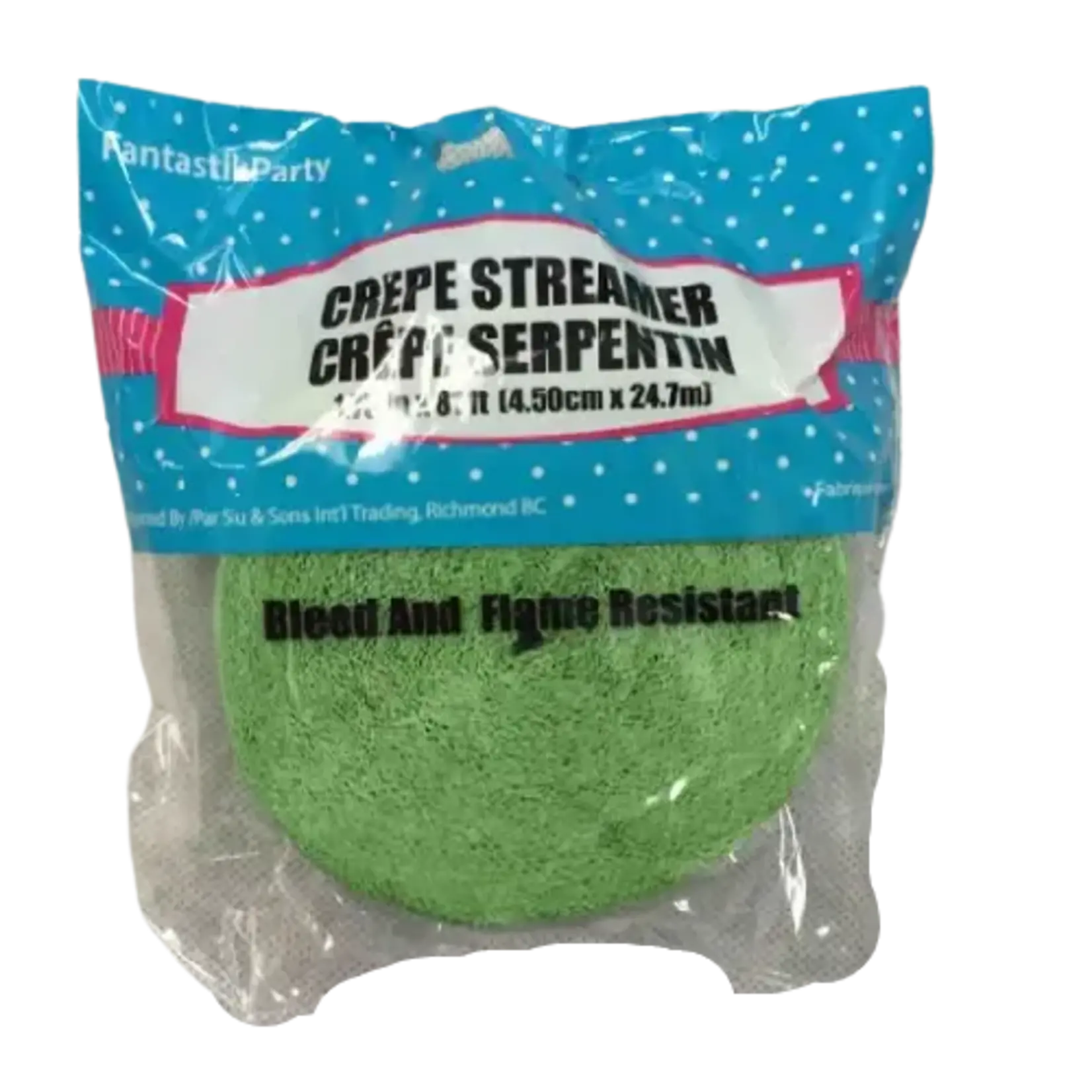 Crepe Streamers 1.75 x 81 Inches