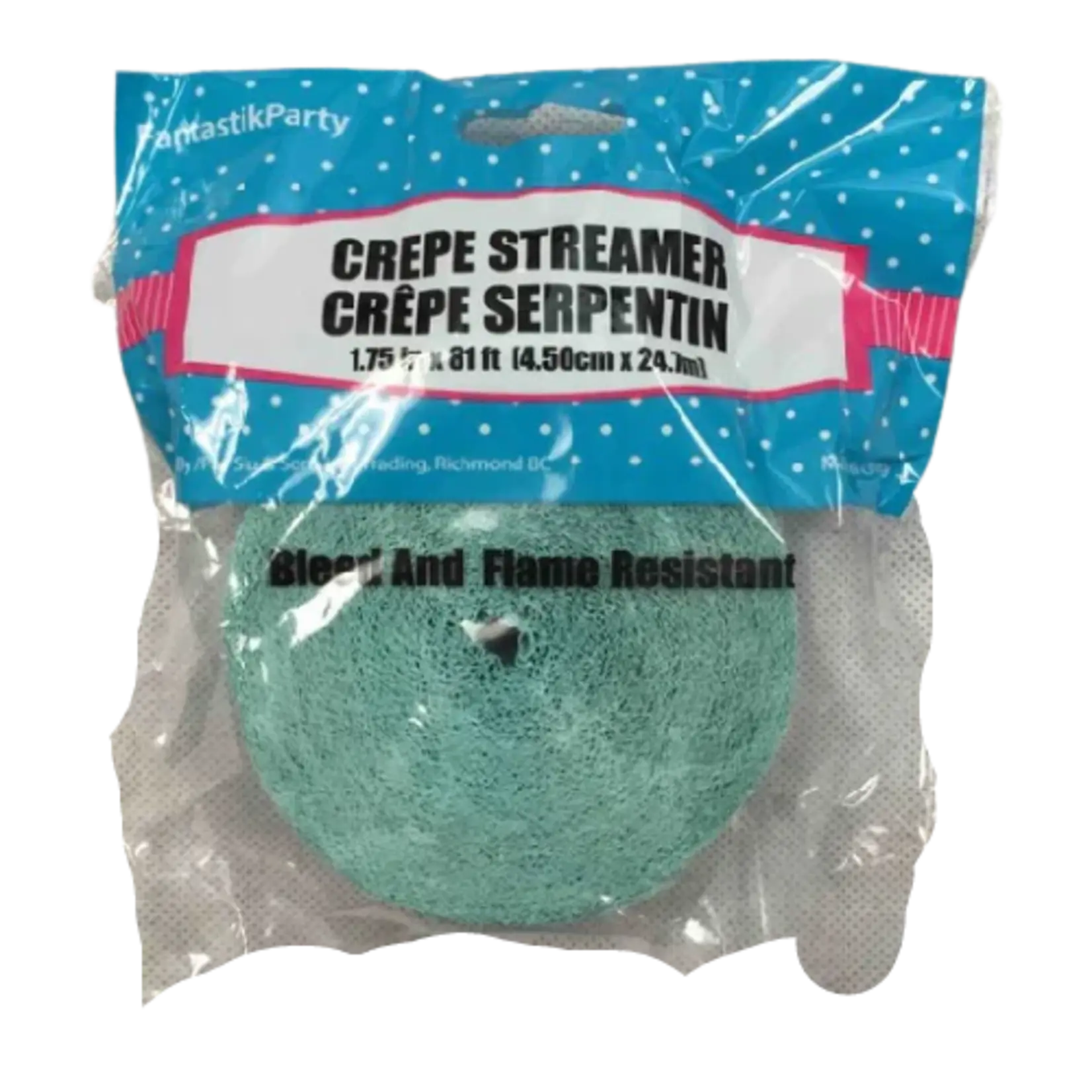 Crepe Streamers 1.75 x 81 Inches