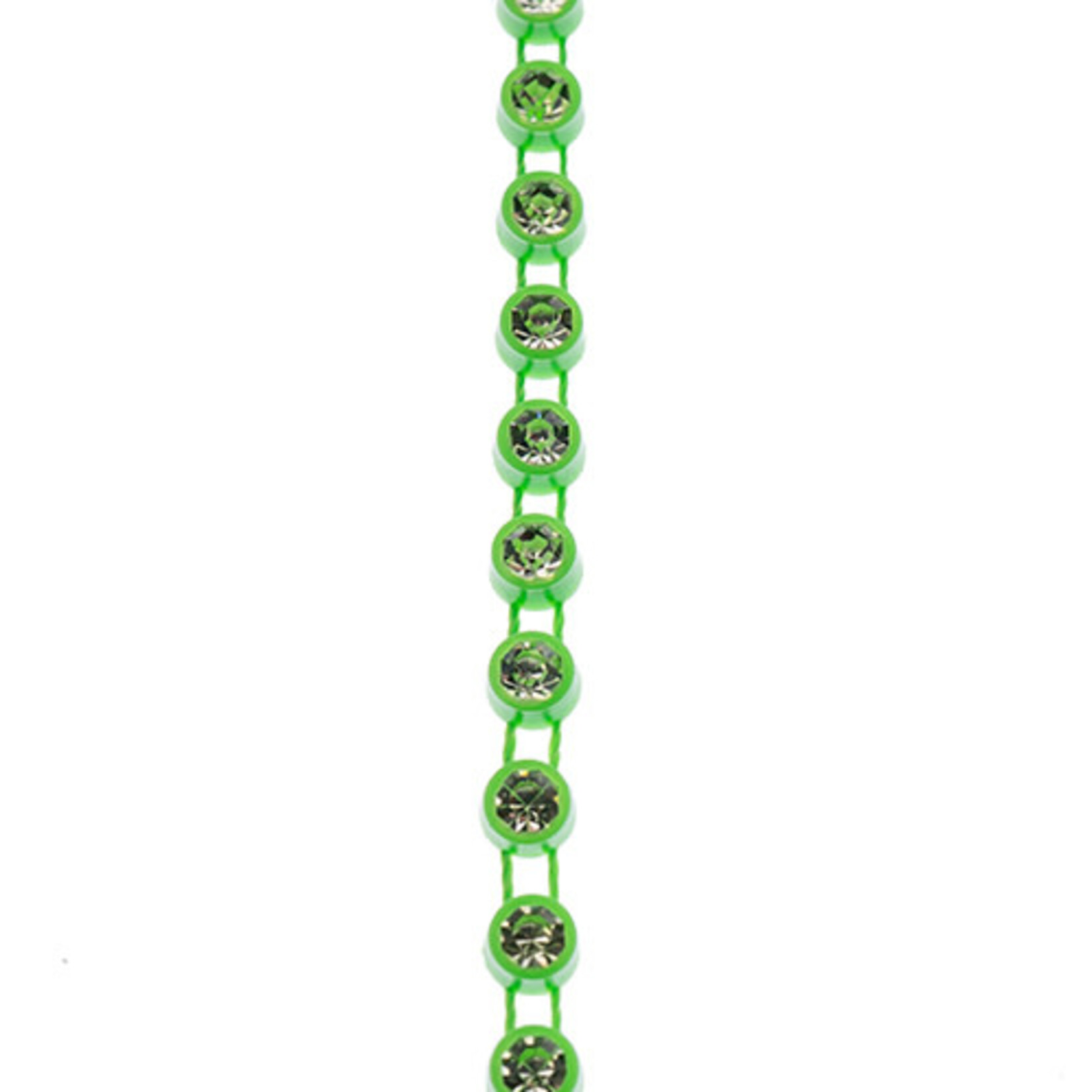 Crystal Lane Rhinestone Banding 1Yd 1Row SS12 Mint Casing - Crystal