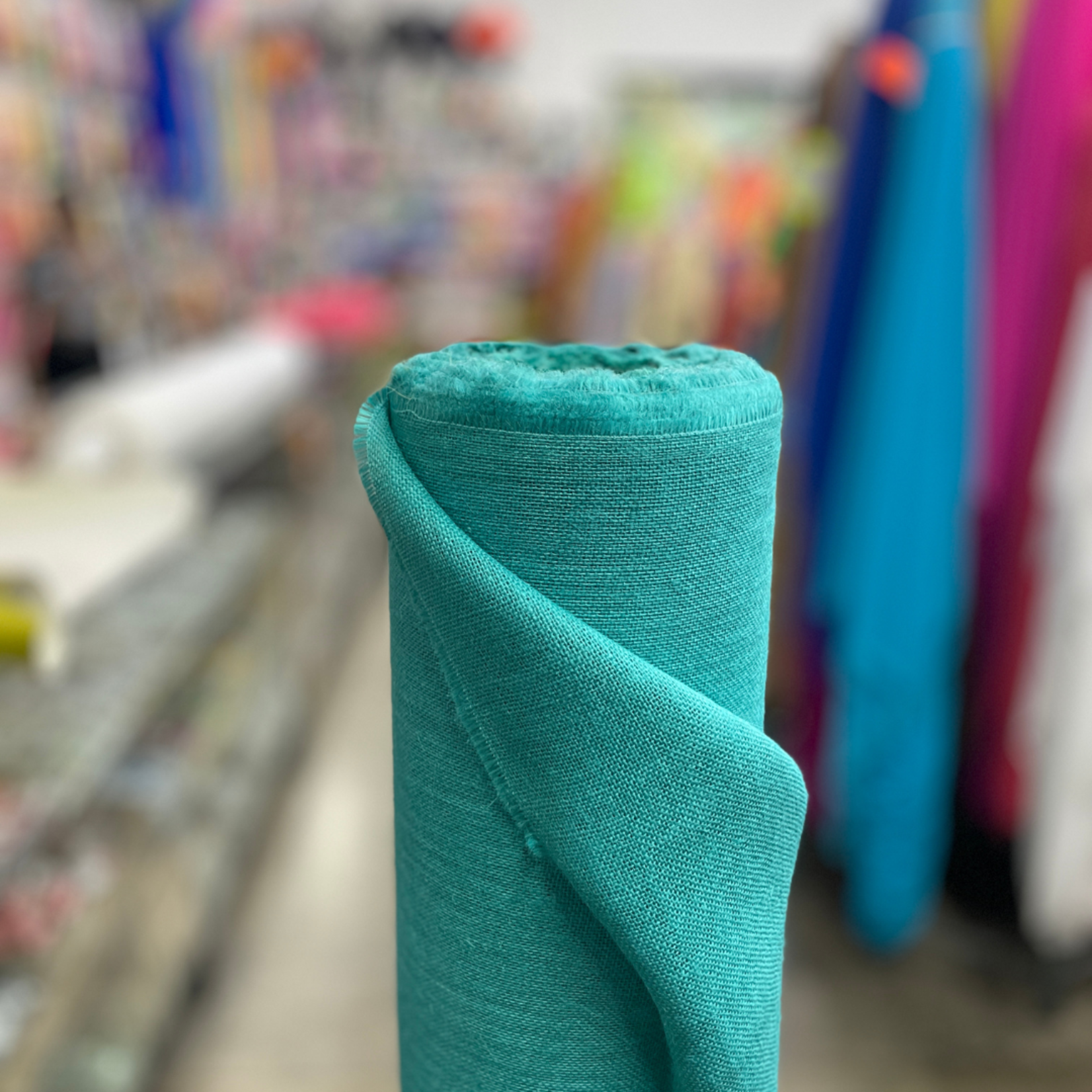 Burlap 54 inches - Turquoise (#8)