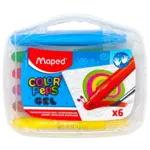 Maped Maped Color'Peps Gel Crayons 6Ct