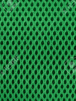 Plain Stretch Mesh - Kelly Green