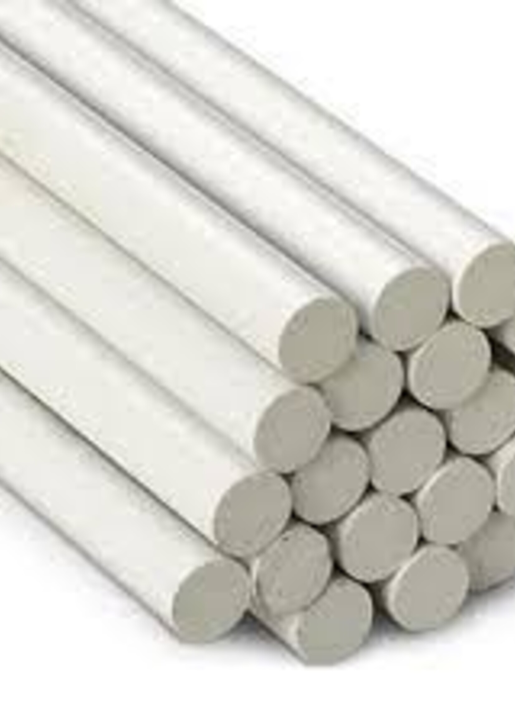 Fiberglass  Rod 19 Feet White 3/8 inches