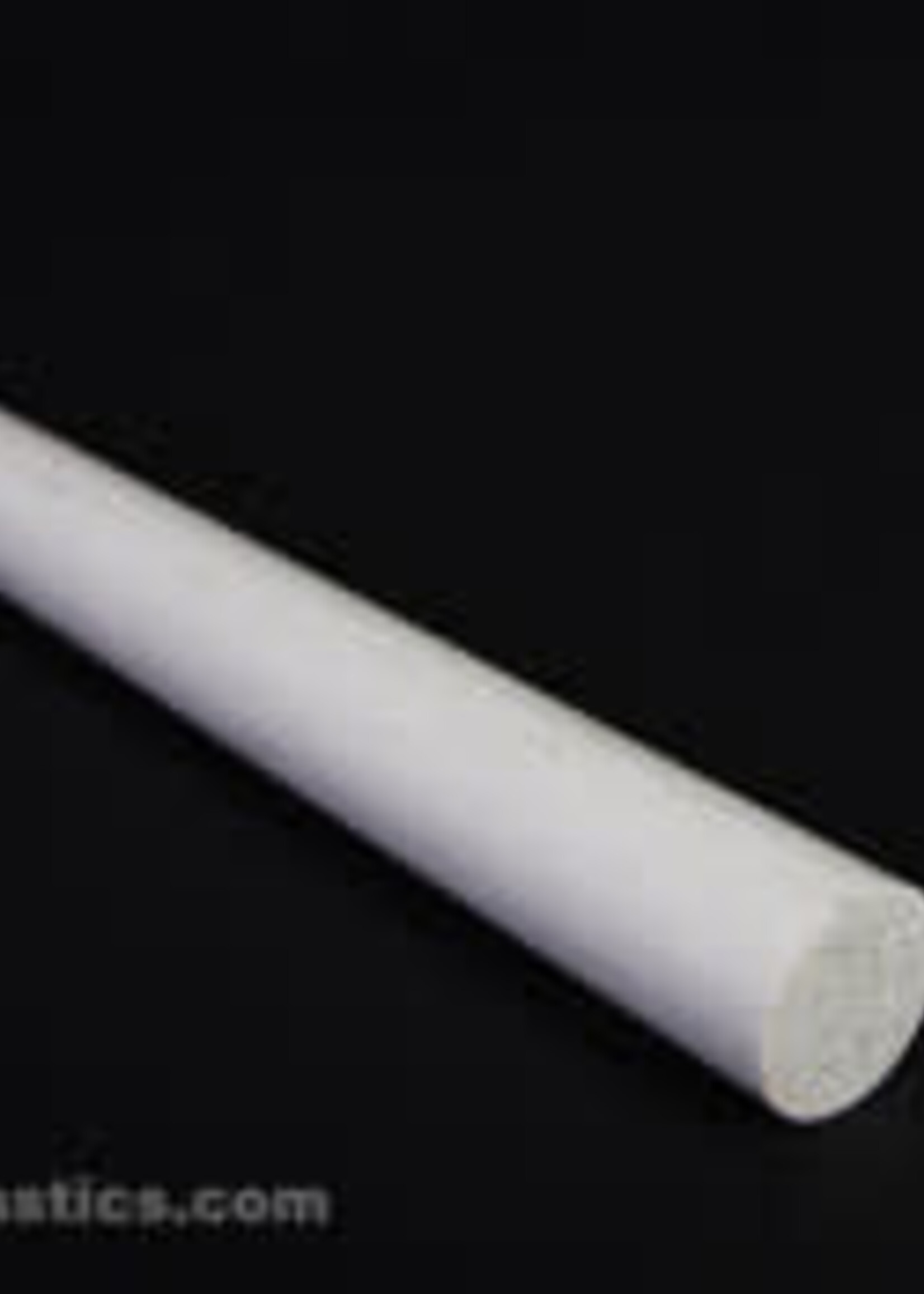 Fiberglass Rod 19 Feet White 1/8  inches