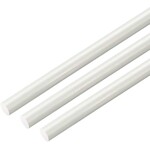 Fiberglass Rod 19 Feet White 3/16 inches