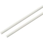 Fiberglass Rod 19 Feet White 3/32 inches