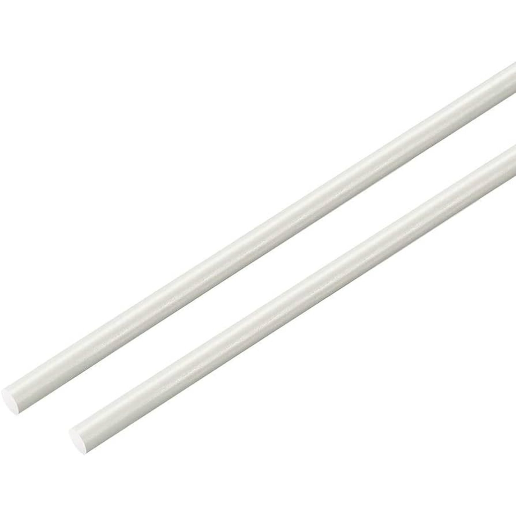 Fiberglass Rod 19 Feet White 3/32 inches