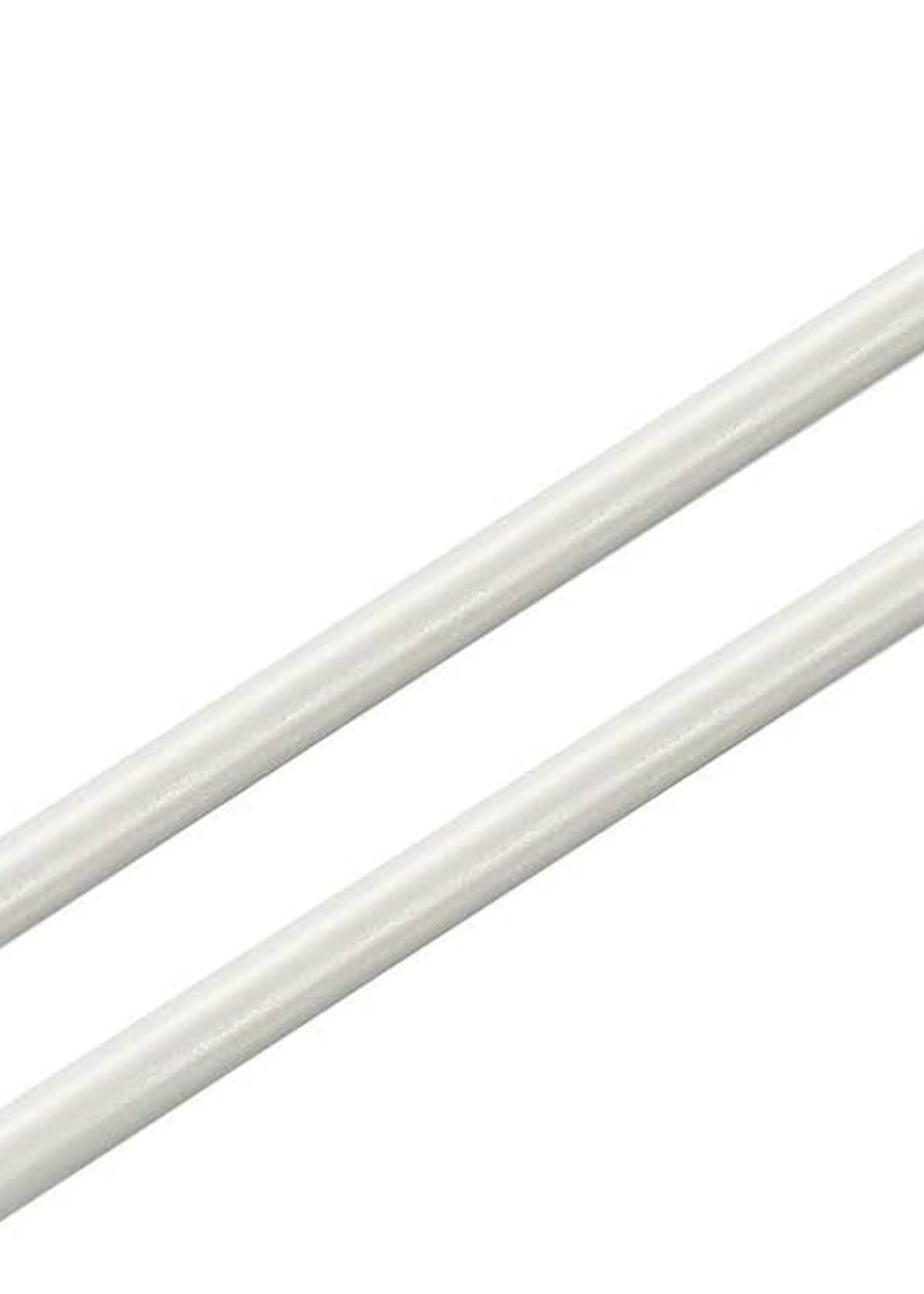 Fiberglass Rod 19 Feet White 3/32 inches
