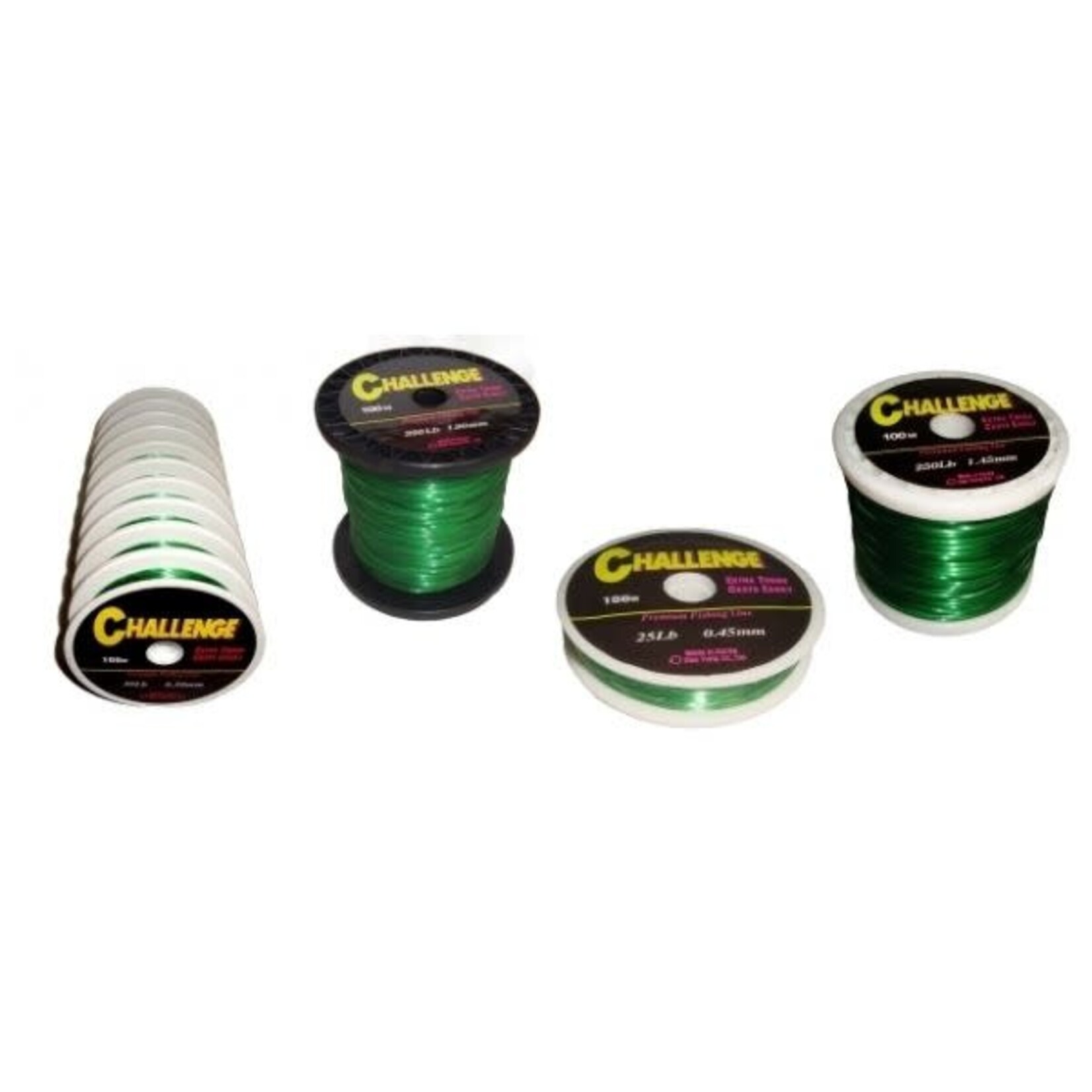 Fishing lines Nylon Challenger Green 8lb/0.25mm