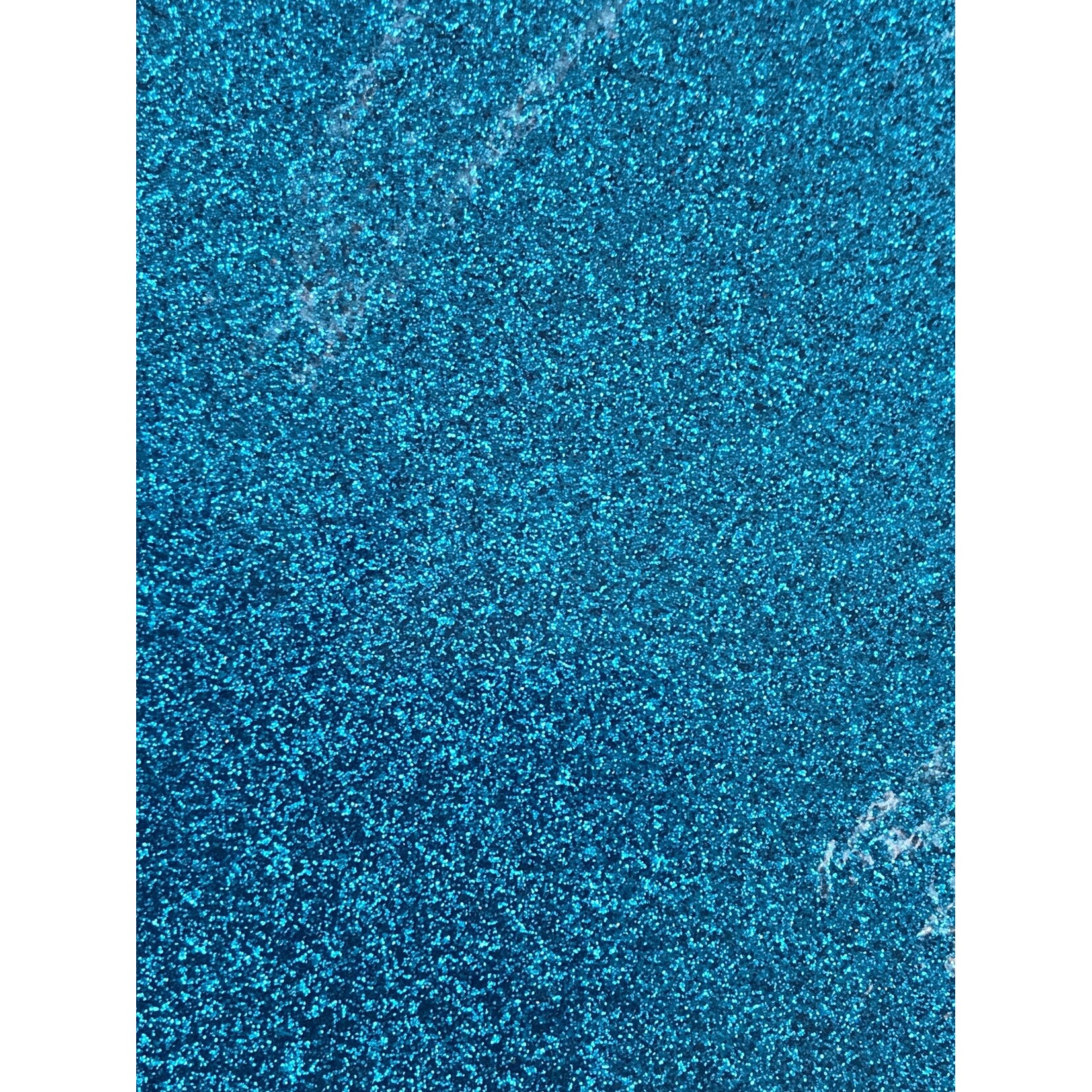 Glitter Paper Adhesive 20x30 cm (5 Pieces) Turquoise