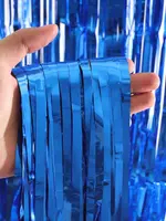 Drapery Fringe 15” drop x 20ft - Royal Blue