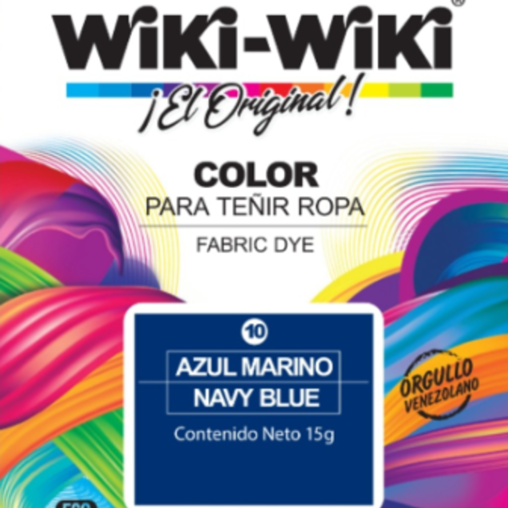 Wiki-Wiki Fabric Dye Navy blue