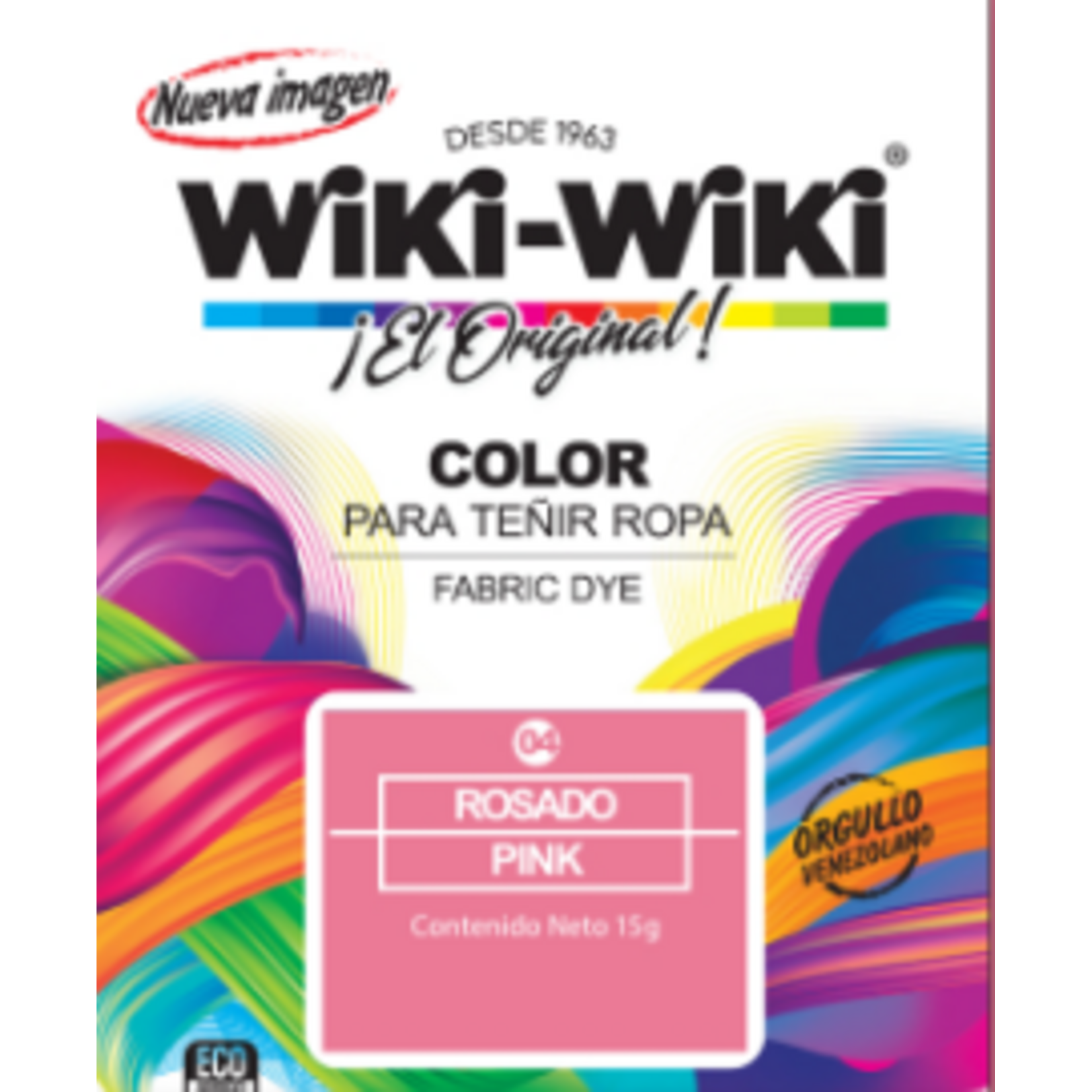 Wiki-Wiki Fabric Dye Pink(Rosado)