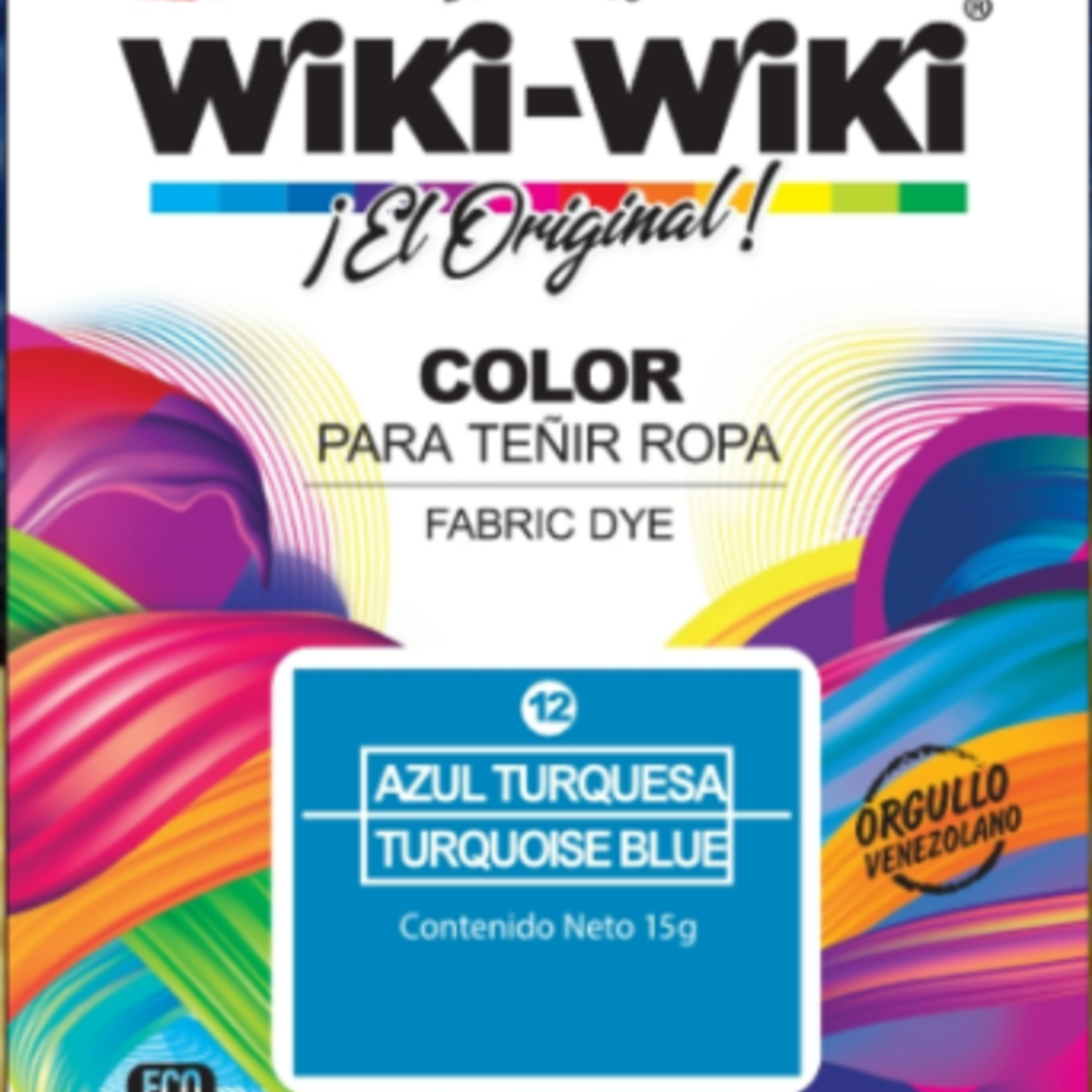 Wiki-Wiki Fabric Dye Turquoise Blue