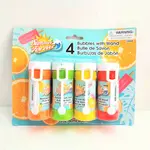 4Ct 2Oz Bubble On Blister Card, Assorted