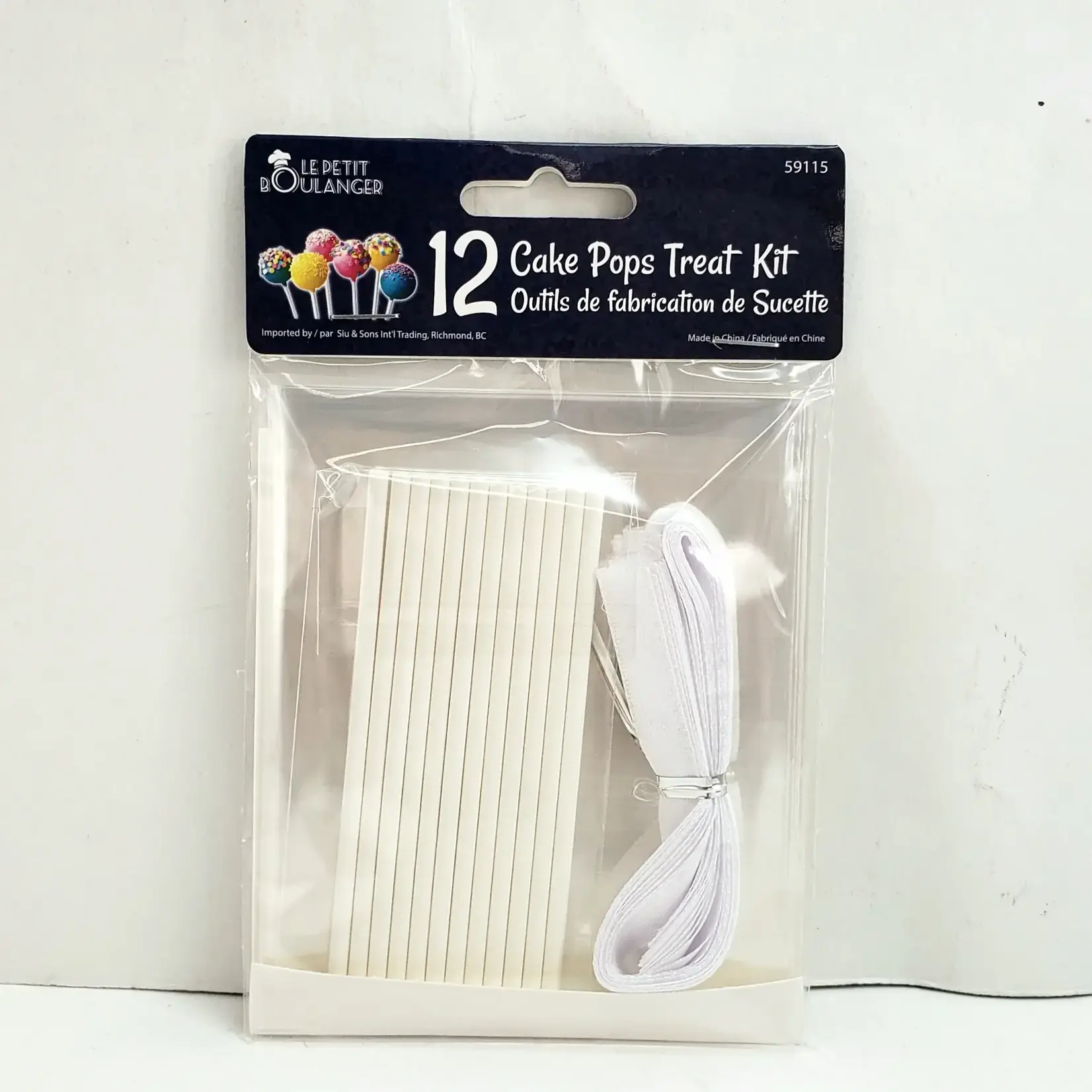 Cake Pop Treat Kit 4" 12Ct