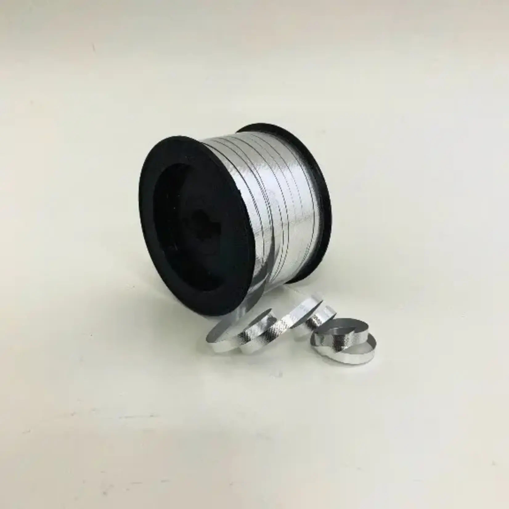Curling Ribbon in Spool 200Ft - Metallic Silver