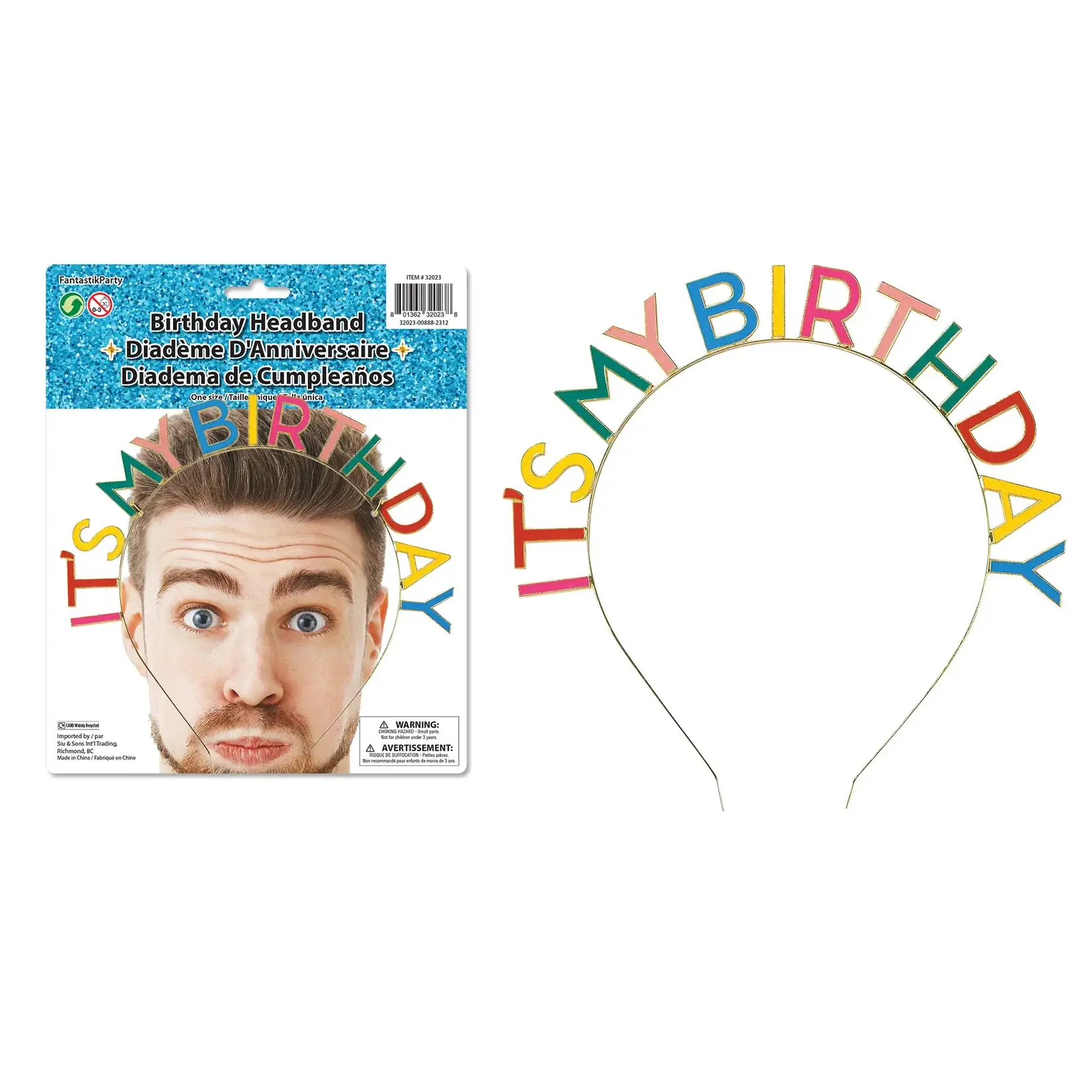 It's My Birthday Headband