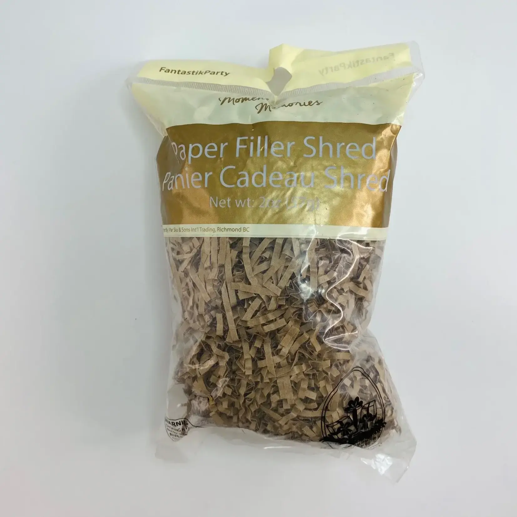 Crinkled Kraft Strands 2oz -