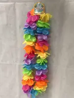 Luau Flower Lei Elegant 42" - Rainbow