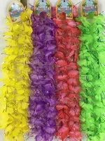 Luau Flower Lei W/Fringes 36" -
