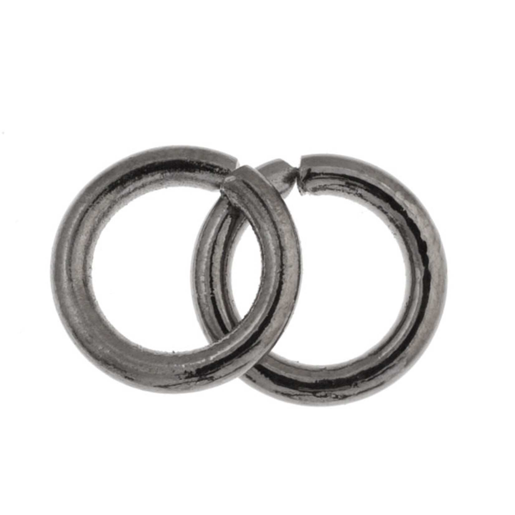 Jump Rings Gunmetal 9mm 100 pcs
