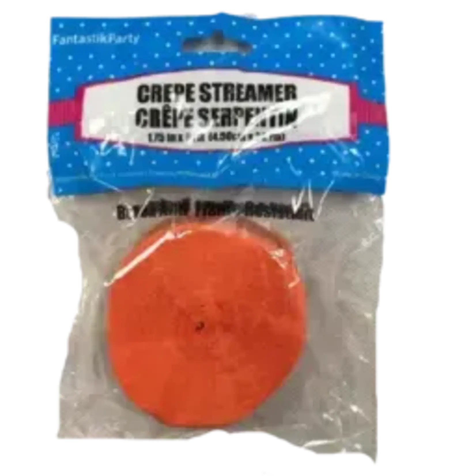 Crepe Streamers 1.75 x 81 Inches