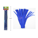 Selectum 12" Chenilles Dark Blue 40/Bag 4 Mm Thickness