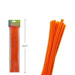 Selectum 12" Chenilles Orange 40/Bag 4 Mm Thickness