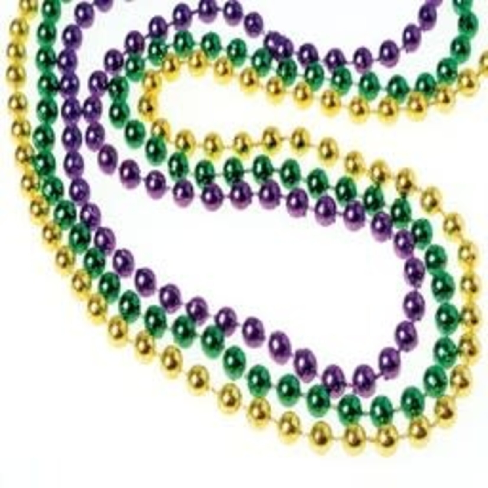 5ct Metallic Disco Bead 32" Multi Color