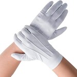 A-4 Parade White Cotton Gloves